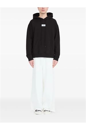 Black cotton hoodie MM6 MAISON MARGIELA | SH0GU0033M25025900